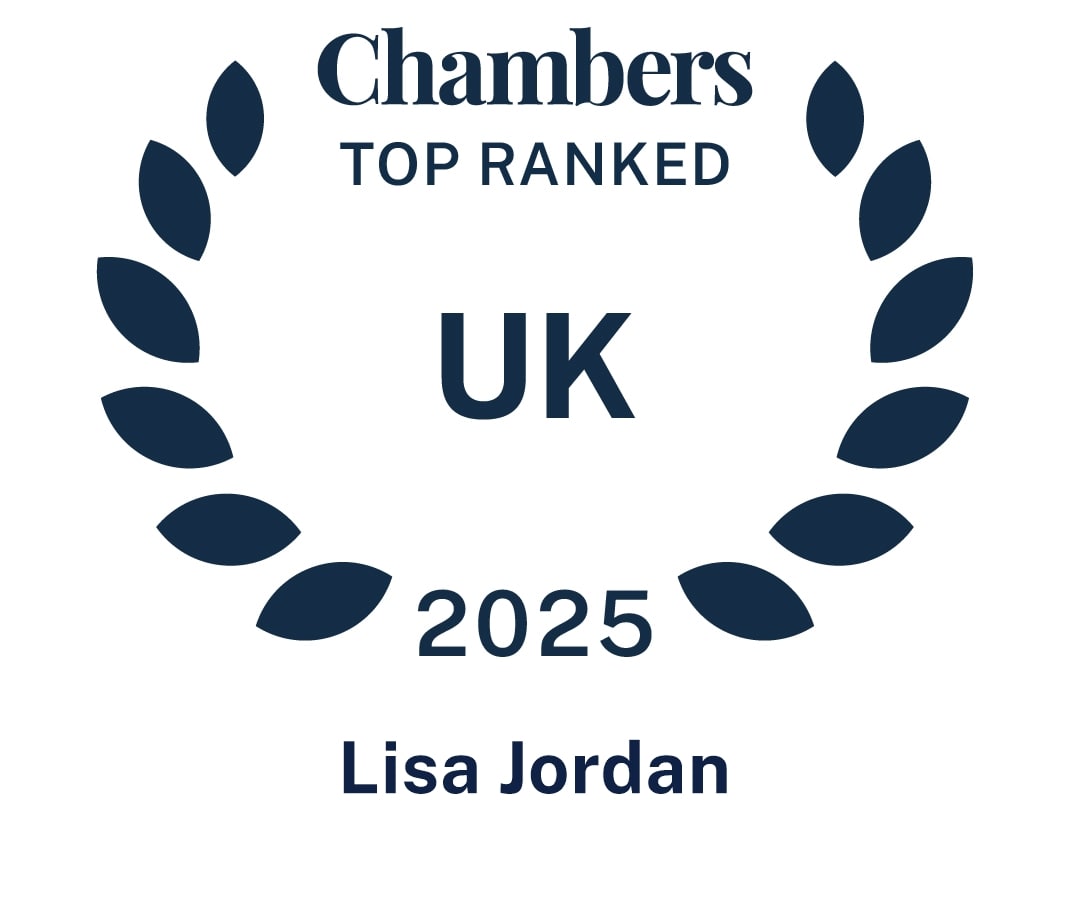 Top Ranked Chambers 2025- Lisa Jordan